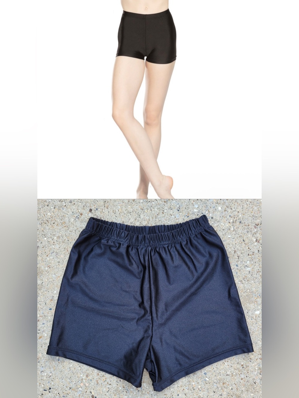 Revolution Dancewear Blank Spandex Shorts - Size Medium (EUC)